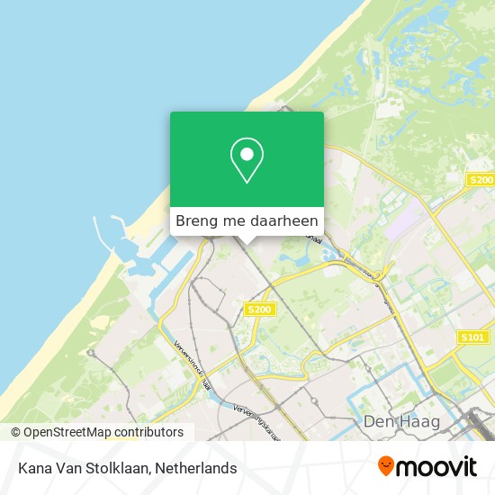 Kana Van Stolklaan kaart