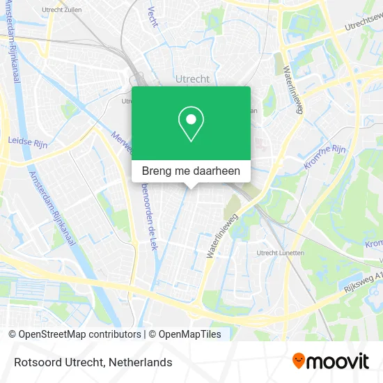 Rotsoord Utrecht kaart