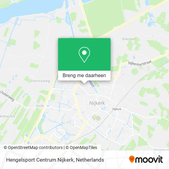 Hengelsport Centrum Nijkerk kaart