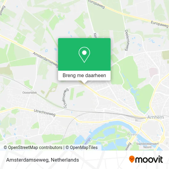 Amsterdamseweg kaart