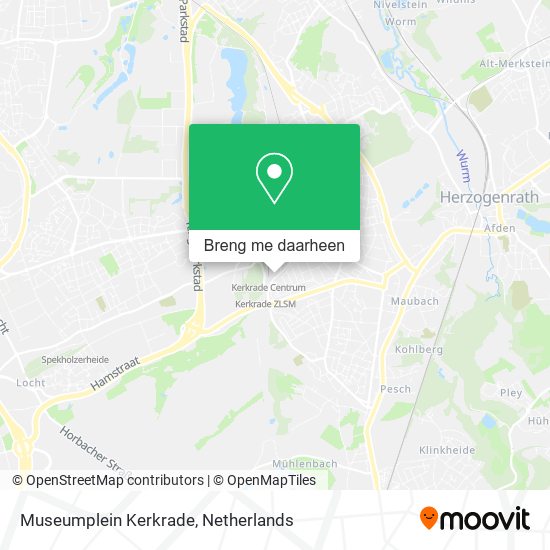 Museumplein Kerkrade kaart