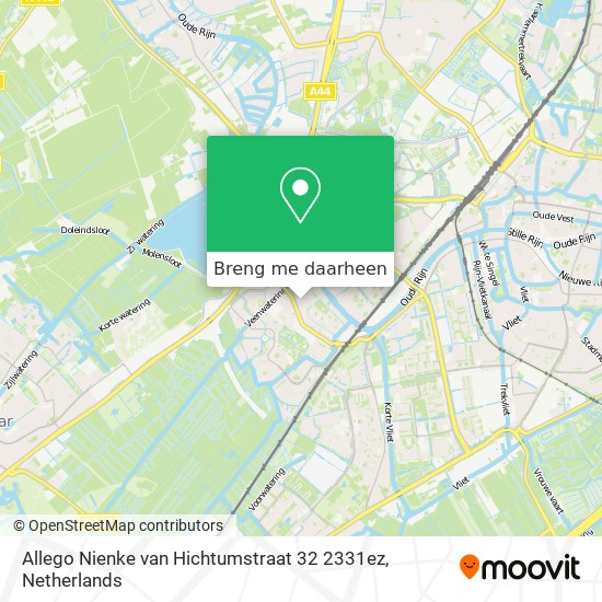 Allego Nienke van Hichtumstraat 32 2331ez kaart