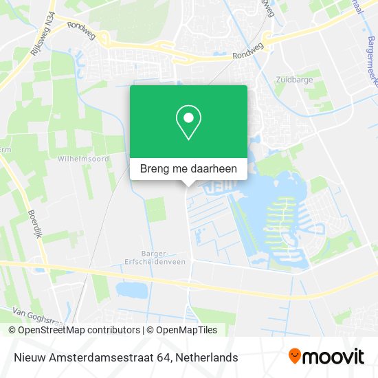 Nieuw Amsterdamsestraat 64 kaart