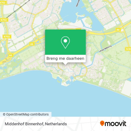 Middenhof Binnenhof kaart