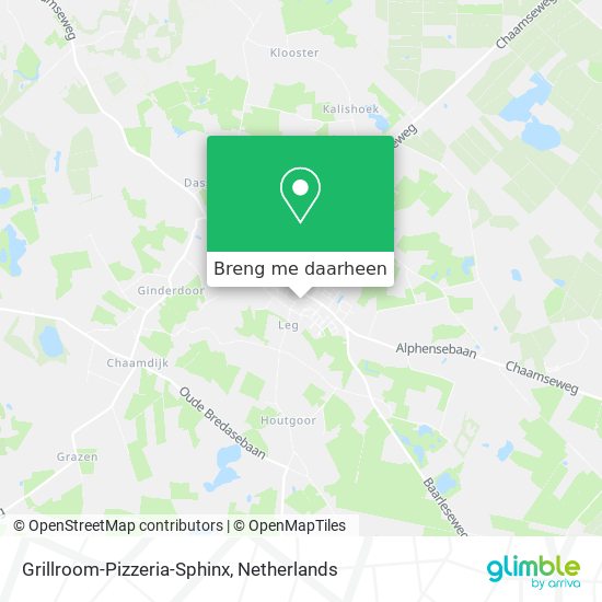 Grillroom-Pizzeria-Sphinx kaart