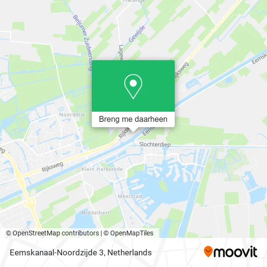 Eemskanaal-Noordzijde 3 kaart