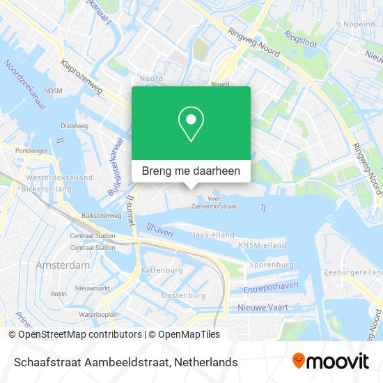 Schaafstraat Aambeeldstraat kaart