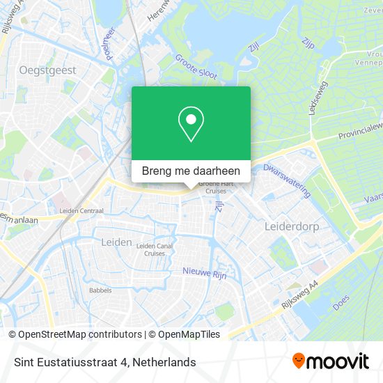 Sint Eustatiusstraat 4 kaart