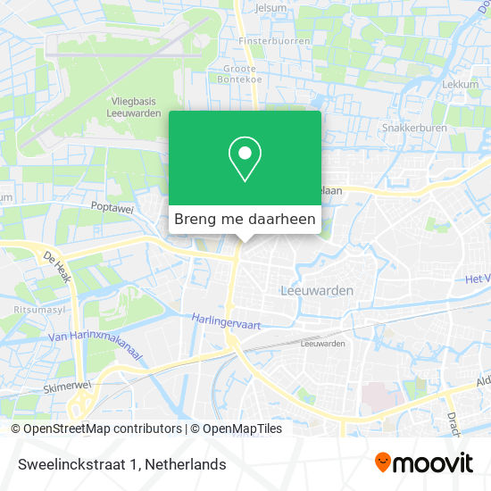 Sweelinckstraat 1 kaart