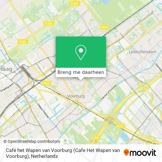 Café het Wapen van Voorburg (Cafe Het Wapen van Voorburg) kaart