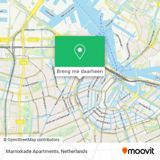 Marnixkade Apartments kaart
