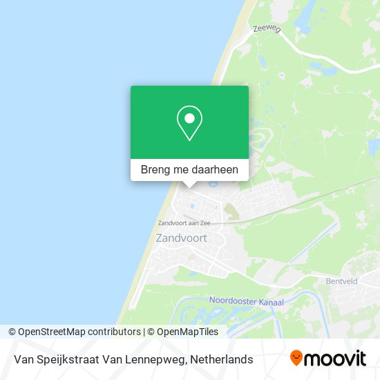 Van Speijkstraat Van Lennepweg kaart