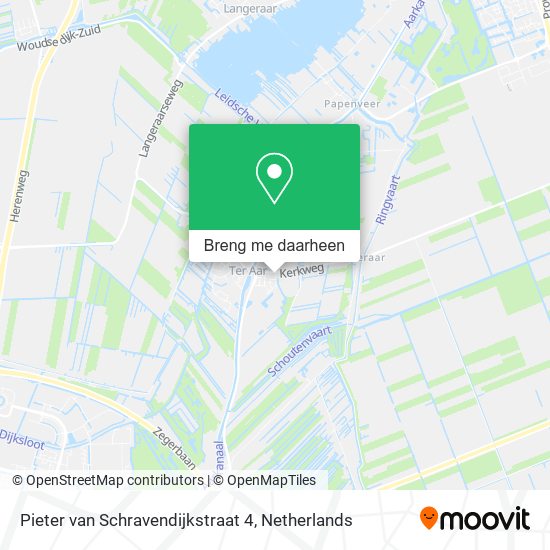 Pieter van Schravendijkstraat 4 kaart