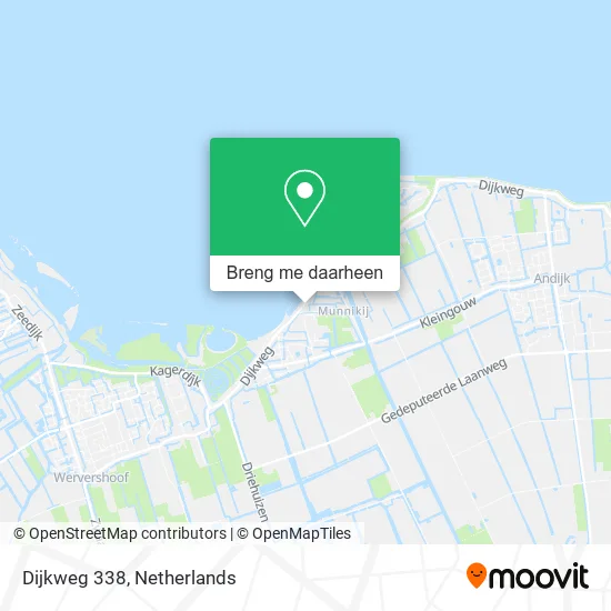 Dijkweg 338 kaart