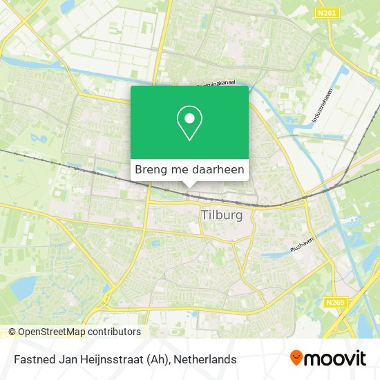 Fastned Jan Heijnsstraat (Ah) kaart