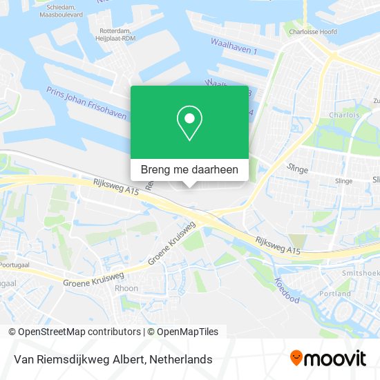 Van Riemsdijkweg Albert kaart