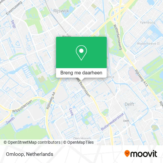 Omloop kaart