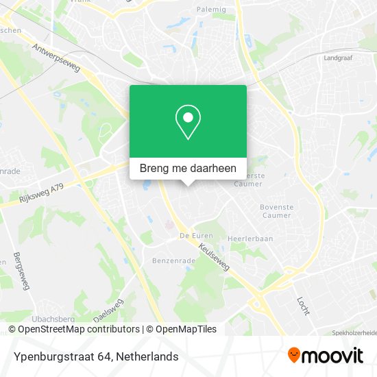 Ypenburgstraat 64 kaart