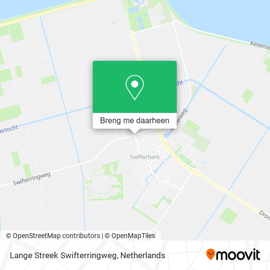 Lange Streek Swifterringweg kaart