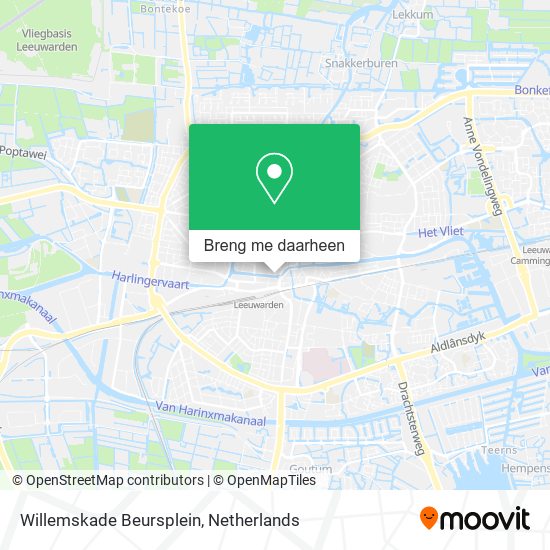 Willemskade Beursplein kaart