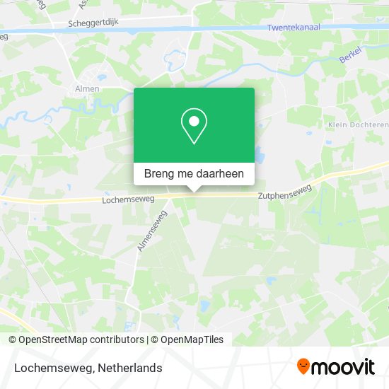 Lochemseweg kaart