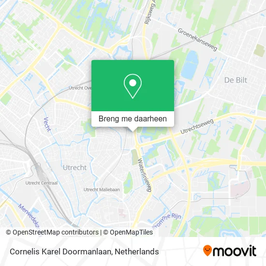 Cornelis Karel Doormanlaan kaart