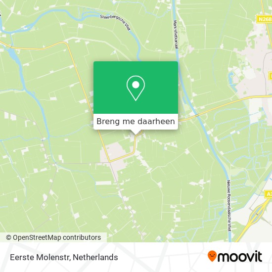 Eerste Molenstr kaart