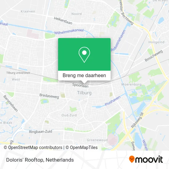 Doloris' Rooftop kaart