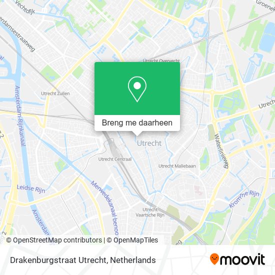 Drakenburgstraat Utrecht kaart