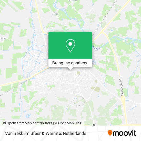 Van Bekkum Sfeer & Warmte kaart