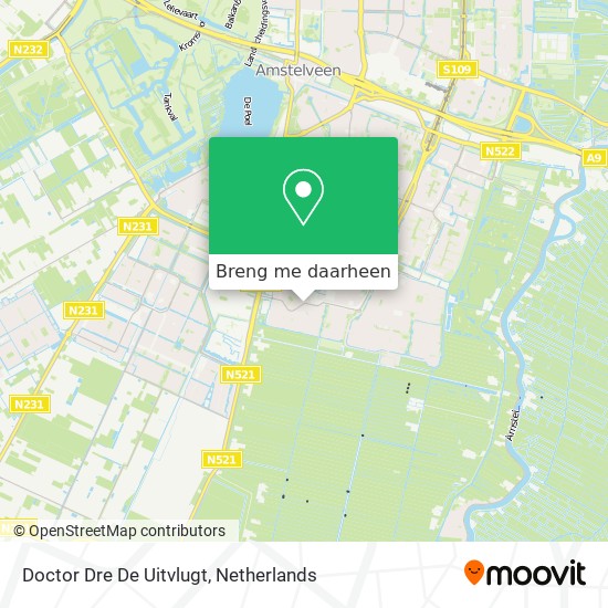 Doctor Dre De Uitvlugt kaart