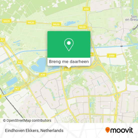 Eindhoven Ekkers kaart