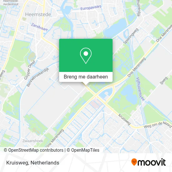 Kruisweg kaart