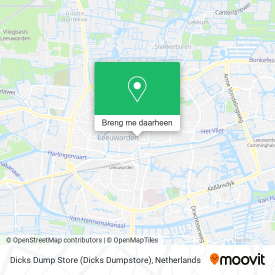 Dicks Dump Store (Dicks Dumpstore) kaart
