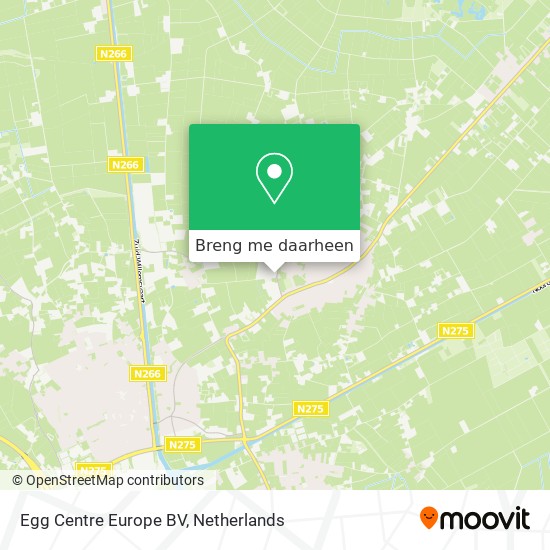 Egg Centre Europe BV kaart