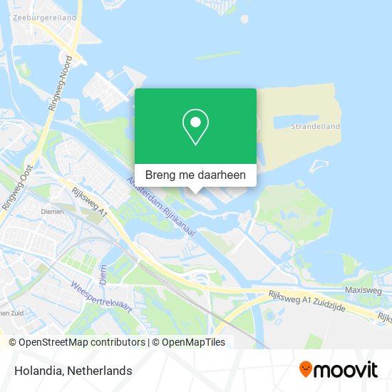 Holandia kaart