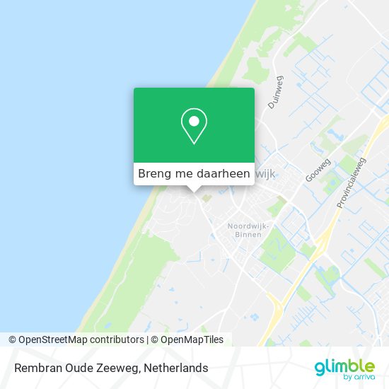 Rembran Oude Zeeweg kaart