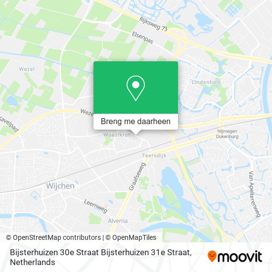 Bijsterhuizen 30e Straat Bijsterhuizen 31e Straat kaart