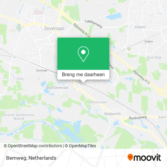Bemweg kaart