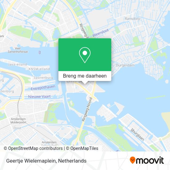 Geertje Wielemaplein kaart