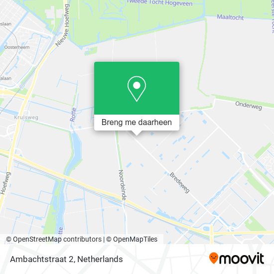 Ambachtstraat 2 kaart