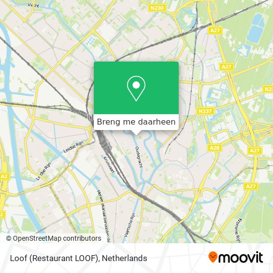 Loof (Restaurant LOOF) kaart