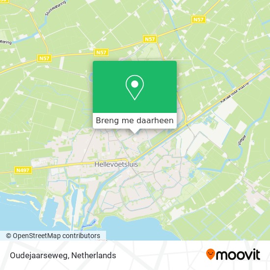 Oudejaarseweg kaart