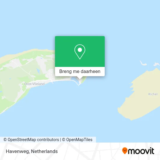 Havenweg kaart