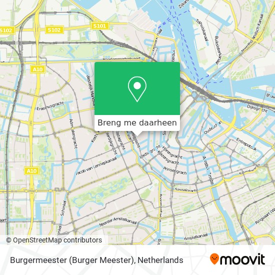 Burgermeester (Burger Meester) kaart