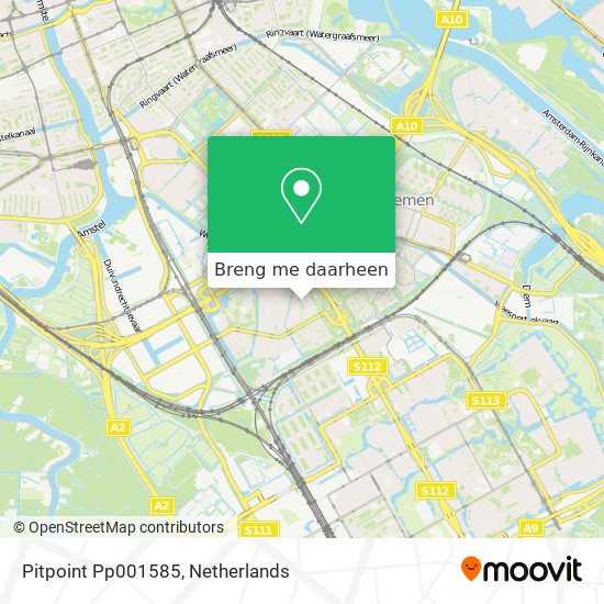 Pitpoint Pp001585 kaart