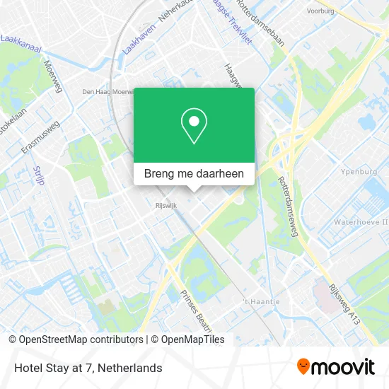 Hotel Stay at 7 kaart