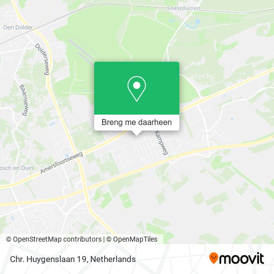 Chr. Huygenslaan 19 kaart