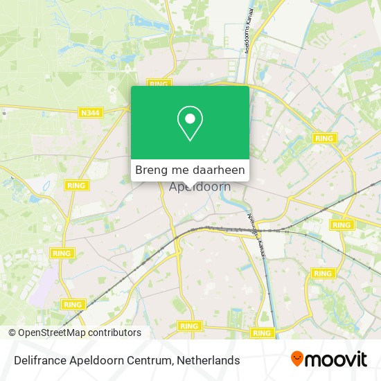 Delifrance Apeldoorn Centrum kaart