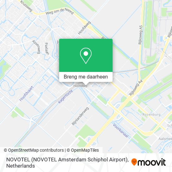 NOVOTEL (NOVOTEL Amsterdam Schiphol Airport) kaart